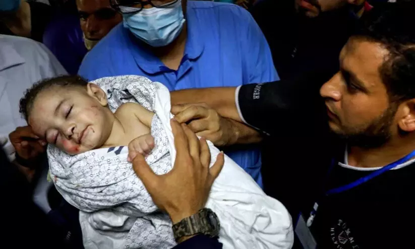 ഗസ്സയിൽ ഇസ്രായേലിന്റെ നരവേട്ട; ഒറ്റ ആക്രമണത്തിൽ മരിച്ചത് 42 ഫലസ്തീനികൾ; ആകെ മരണം 188 ആയി ഗസ്സയിൽ ഇസ്രായേലിന്റെ നരവേട്ട; ഒറ്റ ആക്രമണത്തിൽ മരിച്ചത് 42 ഫലസ്തീനികൾ; ആകെ മരണം 188 ആയി