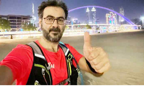 റമദാനിൽ താരിഖ്​ ഓടിയത്​  600 കിലോമീറ്റർ