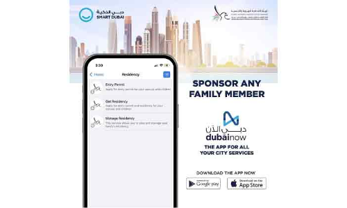 വീട്ടിലിരുന്ന്​ ഫാമിലി വിസയെടുക്കാം: കൂടുതൽ സേവനങ്ങളുമായി ദുബൈ നൗ