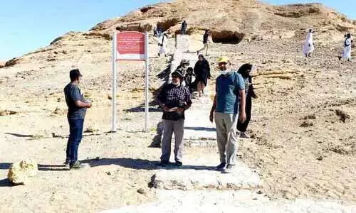 ച​രി​ത്രം കു​ടി​കൊ​ള്ളു​ന്ന മ​ദി​യ​ൻ ശു​​െഎബി​ലേ​ക്ക് സ​ന്ദ​ർ​ശ​ക പ്ര​വാ​ഹം