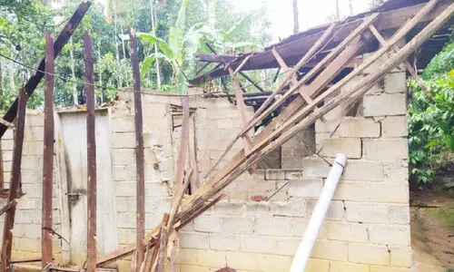 house collapsed house collapsed