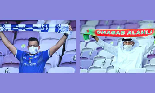 വാക്​സിനെടുത്ത്​ കാണികളെത്തി : ആരവങ്ങൾക്ക്​ നടുവിൽ ഷബാബ്​ അൽ അഹ്​ലി ചാമ്പ്യൻമാർ