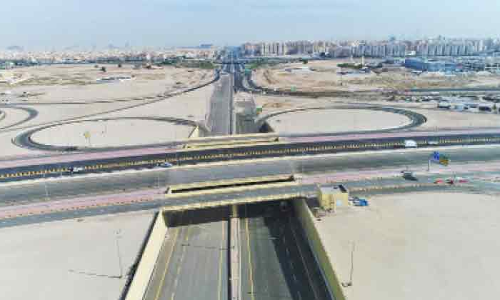 ഗ​സ്സാ​ലി റോ​ഡി​ൽ​നി​ന്ന്​ അ​ബ്ബാ​സി​യ​യി​ലേ​ക്കു​ള്ള എ​ക്​​സി​റ്റ്​ തു​റ​ന്നു