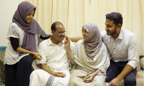 ahammed devarkovil with family