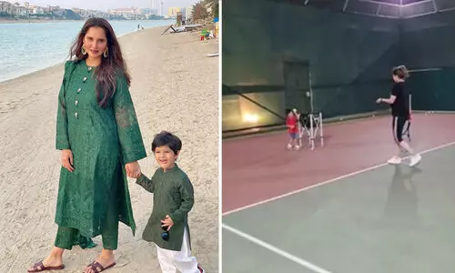sania mirza son coaching