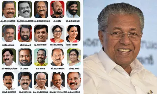 pinarayi vijayan and ministers