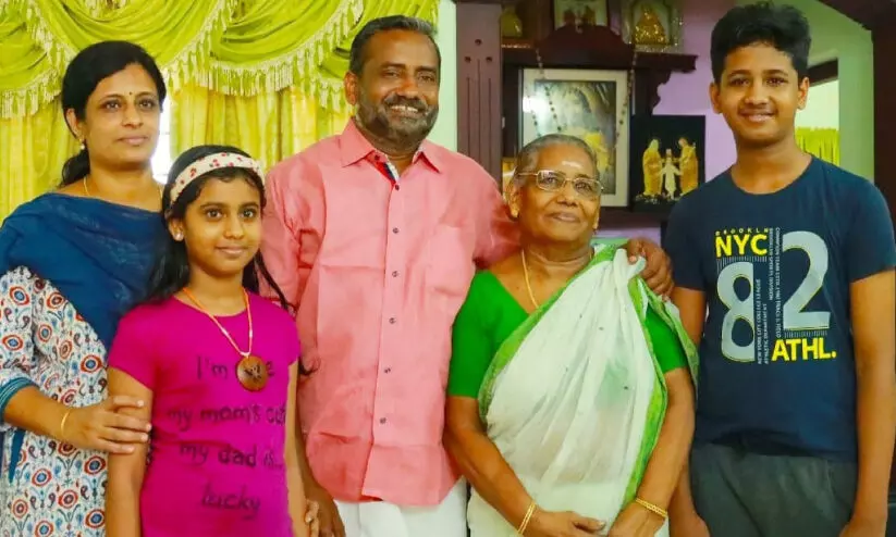 p prasad MLA and family