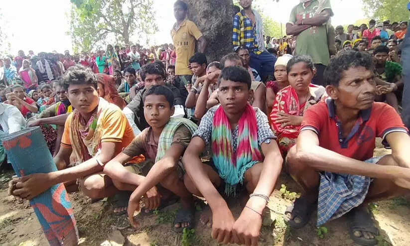 Chhattisgarh tribal protest