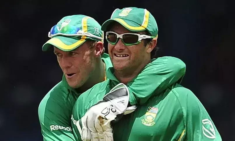 AB de Villiers  Mark Boucher