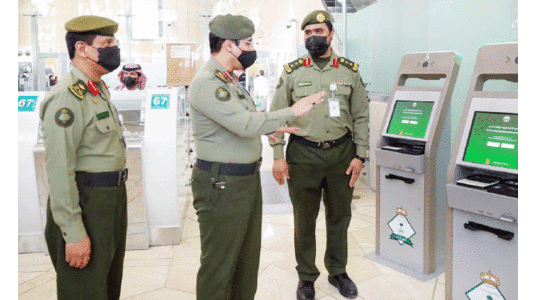 റിയാദ് വിമാനത്താവളത്തിലെ ഒരുക്കം പാസ്പോർട്ട് വിഭാഗം വിലയിരുത്തി റിയാദ് വിമാനത്താവളത്തിലെ ഒരുക്കം പാസ്പോർട്ട് വിഭാഗം വിലയിരുത്തി
