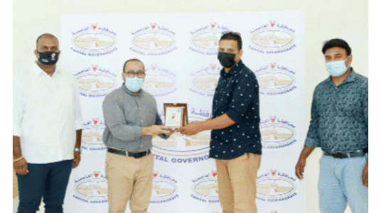 കാ​പി​റ്റ​ൽ ഗ​വ​ർ​ണ​റേ​റ്റ് പ്ര​തി​നി​ധി​ക​ളെ പ​ട​വ് കു​ടും​ബ​വേ​ദി ആ​ദ​രി​ച്ചു