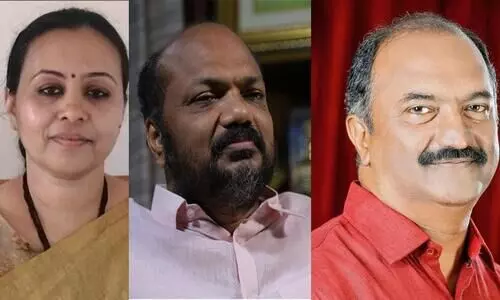 പിണറായി 2.0: മന്ത്രിമാരുടെ വകുപ്പുകളിൽ ധാരണയായി; വീണ ജോർജ് ആരോഗ്യമന്ത്രി, രാജീവിന് വ്യവസായം പിണറായി 2.0: മന്ത്രിമാരുടെ വകുപ്പുകളിൽ ധാരണയായി; വീണ ജോർജ് ആരോഗ്യമന്ത്രി, രാജീവിന് വ്യവസായം