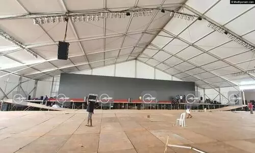 സത്യപ്രതിജ്ഞ നടക്കാനിരിക്കുന്ന സെൻട്രൽ സ്​റ്റേഡിയത്തിലെ തൊഴിലാളിക്ക്​ കോവിഡ്