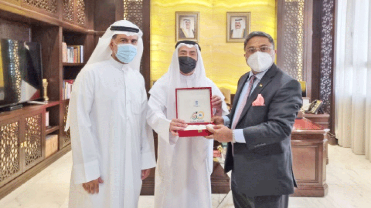 അം​ബാ​സ​ഡ​ർ എ​ൻ.​സി.​സി.​എ.​എ​ൽ മേ​ധാ​വി​യു​മാ​യി ച​ർ​ച്ച ന​ട​ത്തി