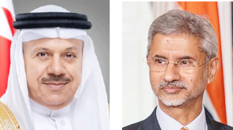 ബ​ഹ്​​റൈ​ൻ-ഇ​ന്ത്യ വി​ദേ​ശ​കാ​ര്യ മ​ന്ത്രി​മാ​ർ ച​ർ​ച്ച ന​ട​ത്തി