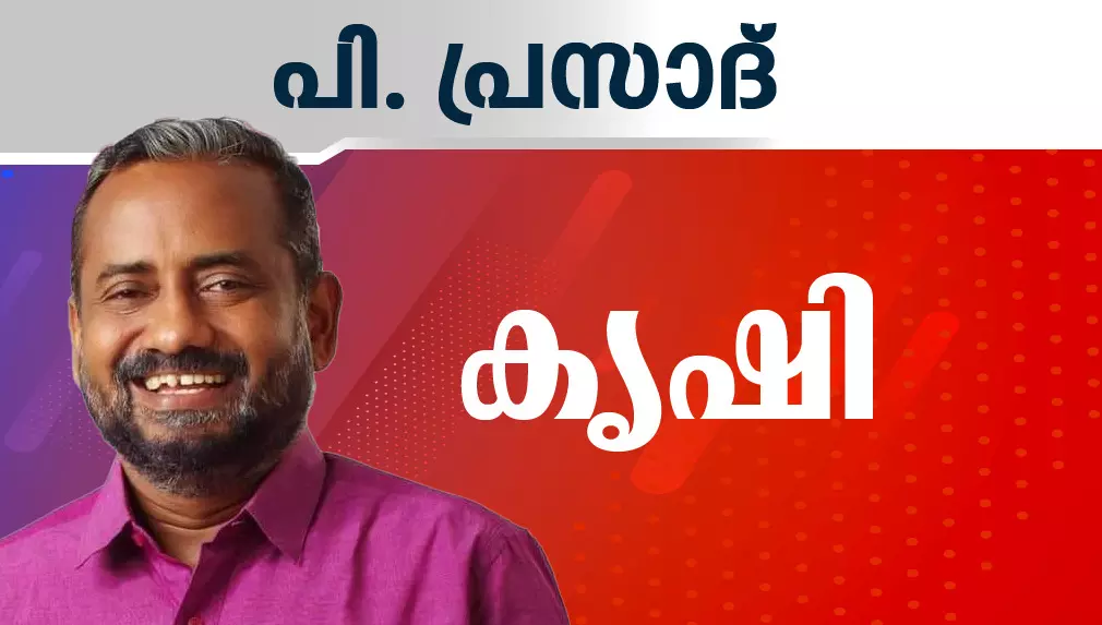സി.പി.ഐ നേതാവ്​ പി.പ്രസാദ്​ മന്ത്രിയായി സത്യപ്രതിജ്ഞ ചെയ്​തു