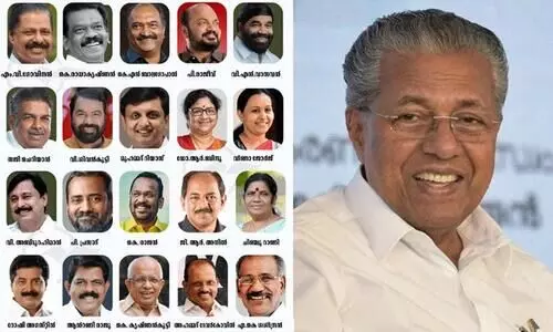 pinarayi vijayan and ministers