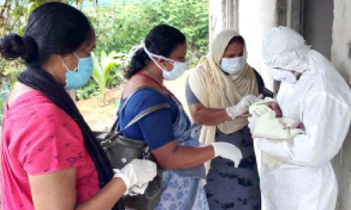 covid patient gave birth