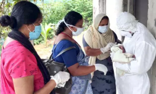 covid patient gave birth