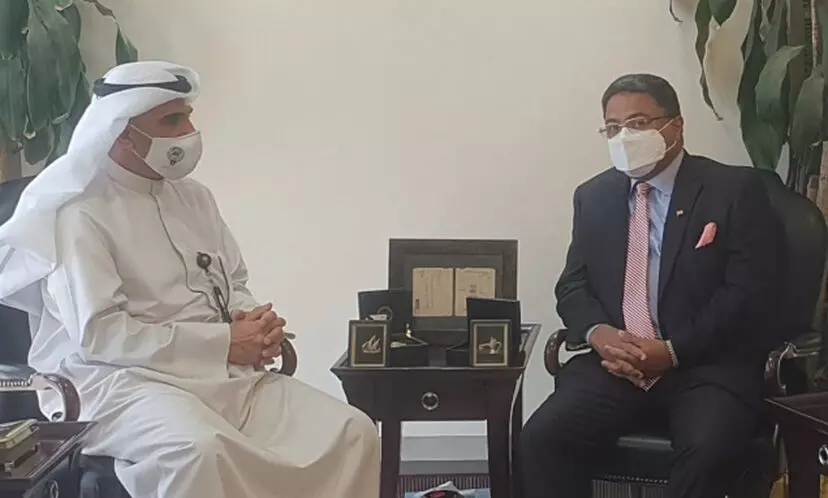 വിദേശകാര്യ സഹമന്ത്രിയുമായി അംബാസഡർ ചർച്ച നടത്തി