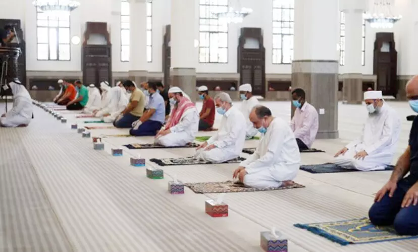 നിയന്ത്രണങ്ങളിൽ ഇളവ്​: പള്ളികളിൽ ഇനി   10 മിനിറ്റ്​​ മു​േമ്പ എത്താം