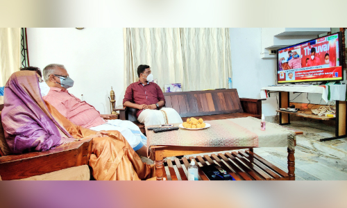 മുഹമ്മദ്​ റിയാസ്​ മന്ത്രിയായി സന്തോഷം പങ്കുവെച്ച്​ മാതാപിതാക്കൾ