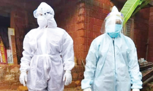 അവശയായ യുവതിക്ക് തണലായി ഷമിയും വിന്നിയും