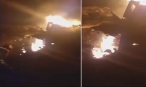 പഞ്ചാബിൽ വ്യോമസേന വിമാനം തകർന്ന് പൈലറ്റ് മരിച്ചു