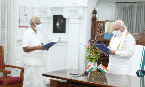 പ്രോടെം സ്പീക്കറായി പി.ടി.എ. റഹീം സത്യപ്രതിജ്ഞ ചെയ്തു