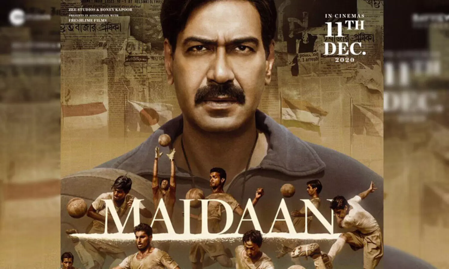 അജയ്​ ദേവ്​ഗൺ ചിത്രം ​മൈദാനി​െൻറ കൂറ്റൻ സെറ്റ്​ തകർത്ത്​ ടൗട്ടെ ചുഴലിക്കാറ്റ്; ചിത്രങ്ങൾ പങ്കുവെച്ച്​ അണിയറപ്രവർത്തകർ