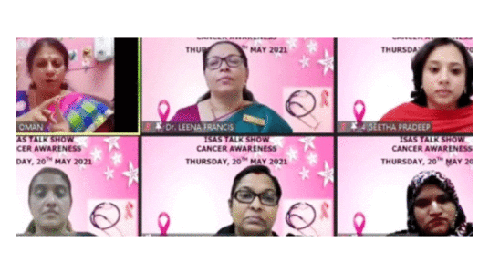 കാ​ൻ​സ​ർ ബോ​ധ​വ​ത്ക​ര​ണ ടോ​ക് ഷോ