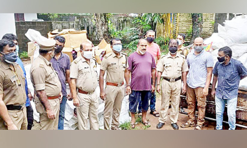 25 ലക്ഷത്തി​െൻറ പുകയില പിടികൂടി