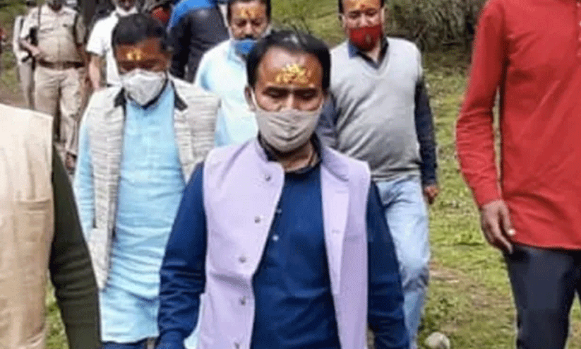 Dhan Singh Rawat badrinath visit Dhan Singh Rawat badrinath visit