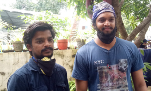 മരണക്കടലിൽനിന്ന് രക്ഷപ്പെട്ട് അനൂപും ആൽവിനും സാംസണും തിരിച്ചെത്തി