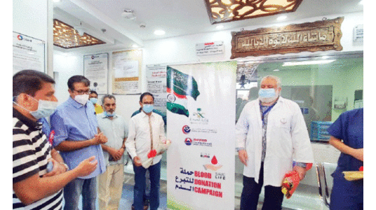 പു​തി​യ ച​രി​ത്രം സൃ​ഷ്​​ടി​ച്ച്​ ന​വോ​ദ​യ: ആ​രോ​ഗ്യ മ​ന്ത്രാ​ല​യ​ത്തി​ന് ന​ൽ​കി​യ​ത് 1000 യൂ​നി​റ്റ് ര​ക്തം