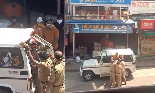 വ്യക്തമായ സത്യവാങ്മൂലമില്ലെന്ന്; കസ്റ്റഡിയിലെടുക്കുന്നത് തടഞ്ഞ യുവാവുമായി നടുറോഡിൽ പൊലീസ് കൈയാങ്കളി VIDEO