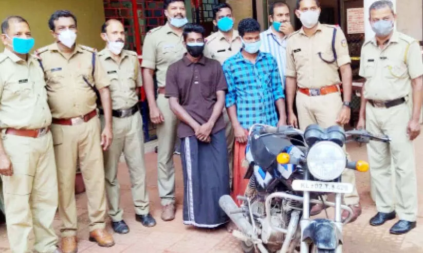 vehicle theft accused caught vehicle theft accused caught