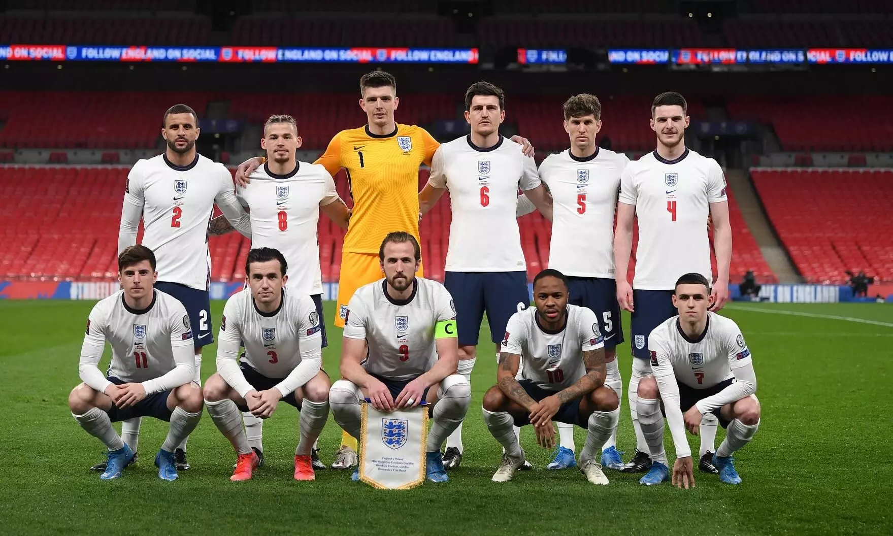 ആരെയും ഒഴിവാക്കാൻ വയ്യ; യൂറോകപ്പിന്​ വൻ താരനിരയെ പ്രഖ്യാപിച്ച്​ ഇംഗ്ലണ്ട്​