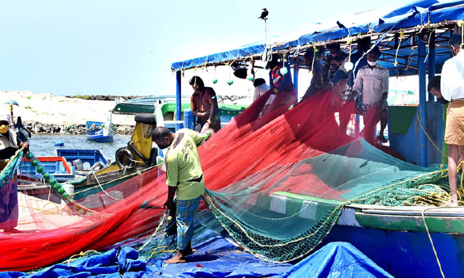coastal people kozhikode vellayil harbor
