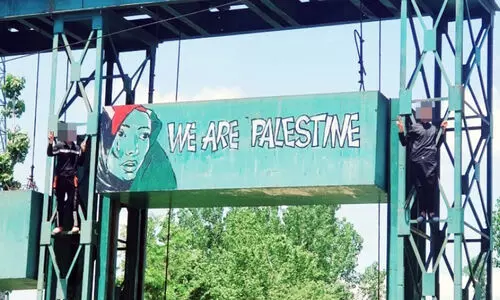 Palestine support drawing