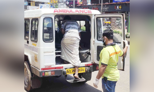 wandering people shifted to municipal inn