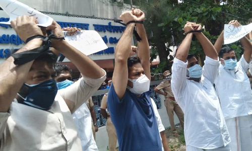 ലക്ഷദ്വീപ്​: പ്രതിഷേധസമരത്തിന്​ കൊച്ചിയിൽ തുടക്കം