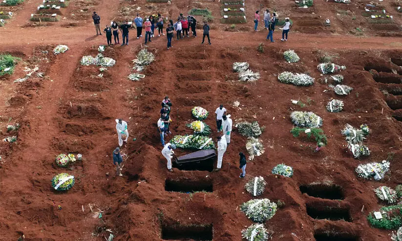 കോവിഡ്; ബ്രസീലിൽ മരണം അഞ്ചു ലക്ഷത്തിലേക്ക് കോവിഡ്; ബ്രസീലിൽ മരണം അഞ്ചു ലക്ഷത്തിലേക്ക്