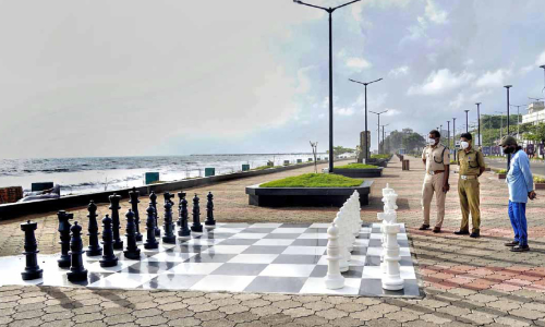 Kozhikode beach beautification