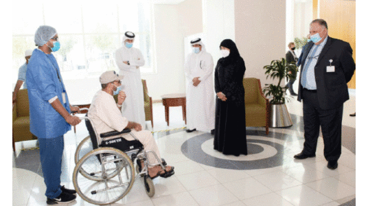 റാ​ഫ്​​ല​ഫാ​ൻ, അ​ൽ​വ​ക്​​റ: അ​വ​സാ​ന കോ​വി​ഡ്​ രോ​ഗി​യും ആ​ശു​പ​ത്രി വി​ട്ടു