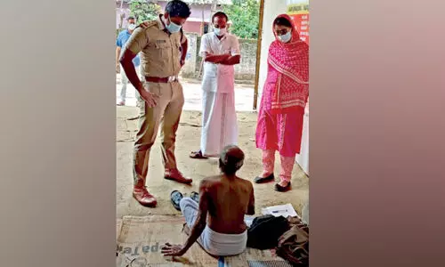 വയോധികന് സംരക്ഷണമൊരുക്കി നഗരസഭയും പൊലീസും വയോധികന് സംരക്ഷണമൊരുക്കി നഗരസഭയും പൊലീസും