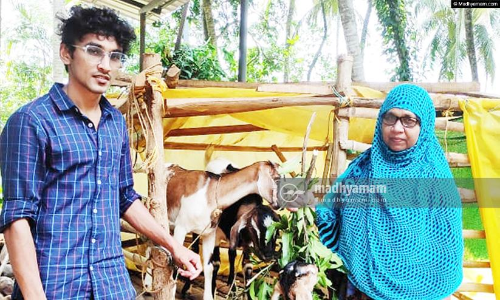 ബി.ടെക്കുകാരൻ റംഷാദിന് താൽപര്യം കൃഷിയോട്