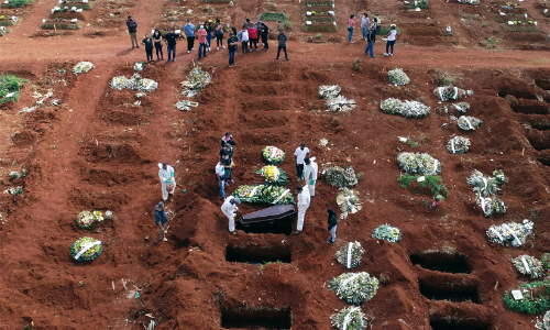 കോവിഡ്​; ബ്രസീലിൽ മരണം അഞ്ചു​ ലക്ഷത്തിലേക്ക്