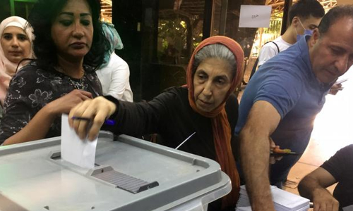 യുദ്ധകലുഷിത അന്തരീക്ഷത്തിൽ സിറിയയിൽ വോ​ട്ടെടുപ്പ്​