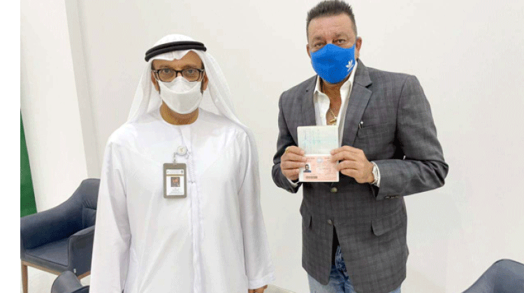 സഞ്​ജയ്​ ദത്തിന്​ ദു​ബൈ ഗോൾഡൻ വിസ